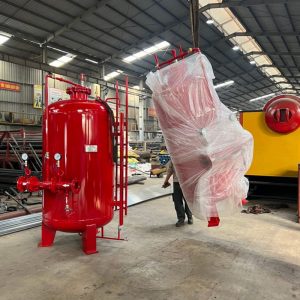 Bồn chứa Foam Changder chữa cháy đứng 1000L mới